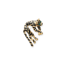 10031 brooch pin statement tiger gold black green