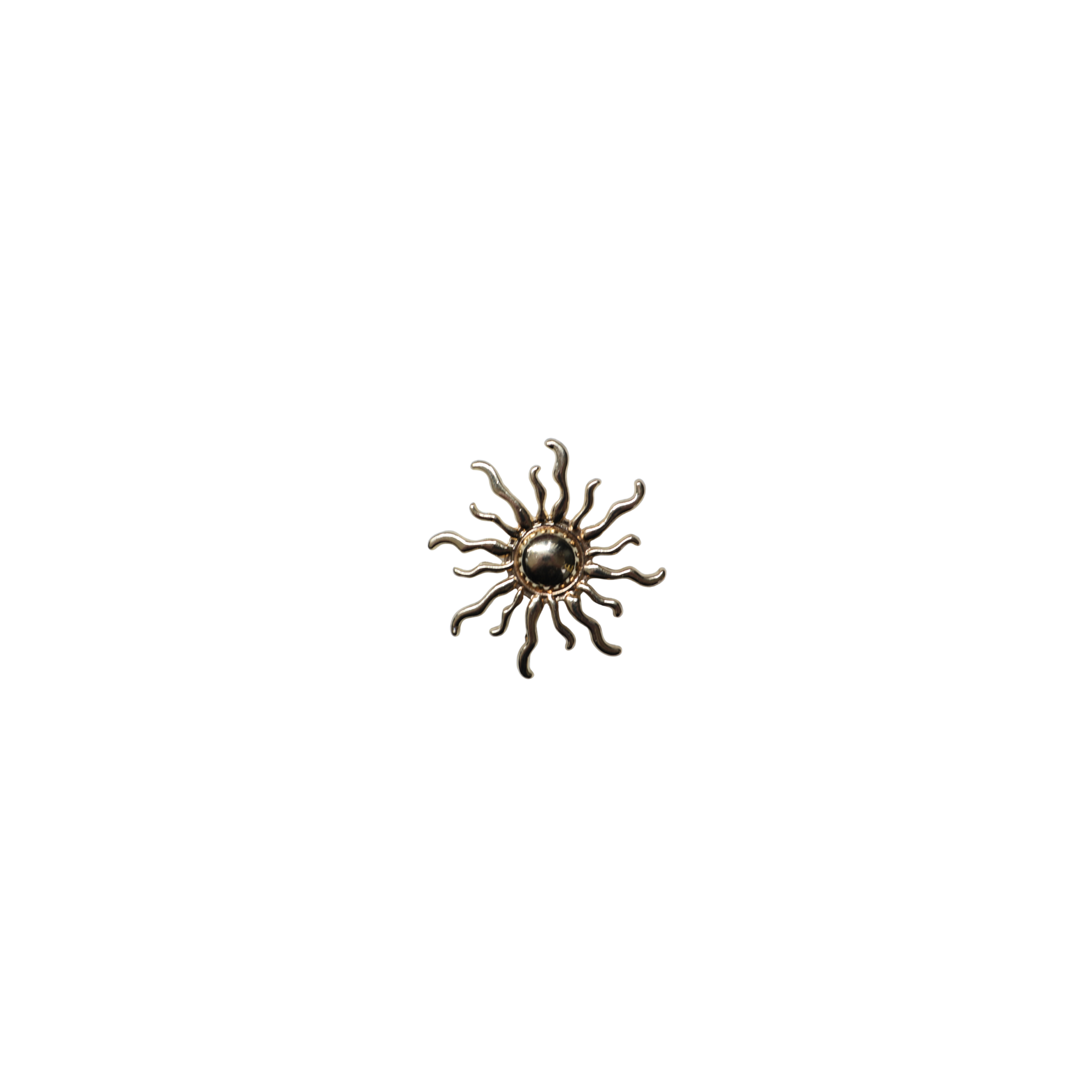 Broche magneet goud zon