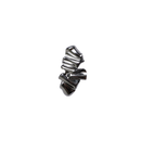 broche zilver blad gevouwen