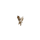 broche korenaren goud en zilver achterkant 