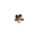 broche bloem goud