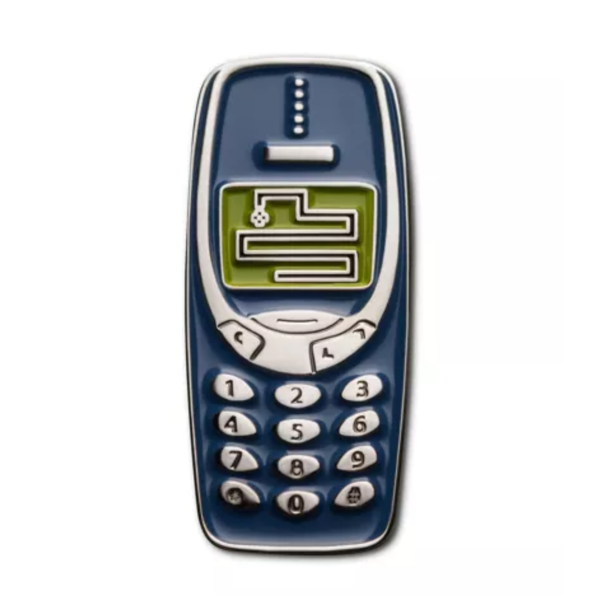 Pin ancien téléphone portable 3310 Nokia Snake