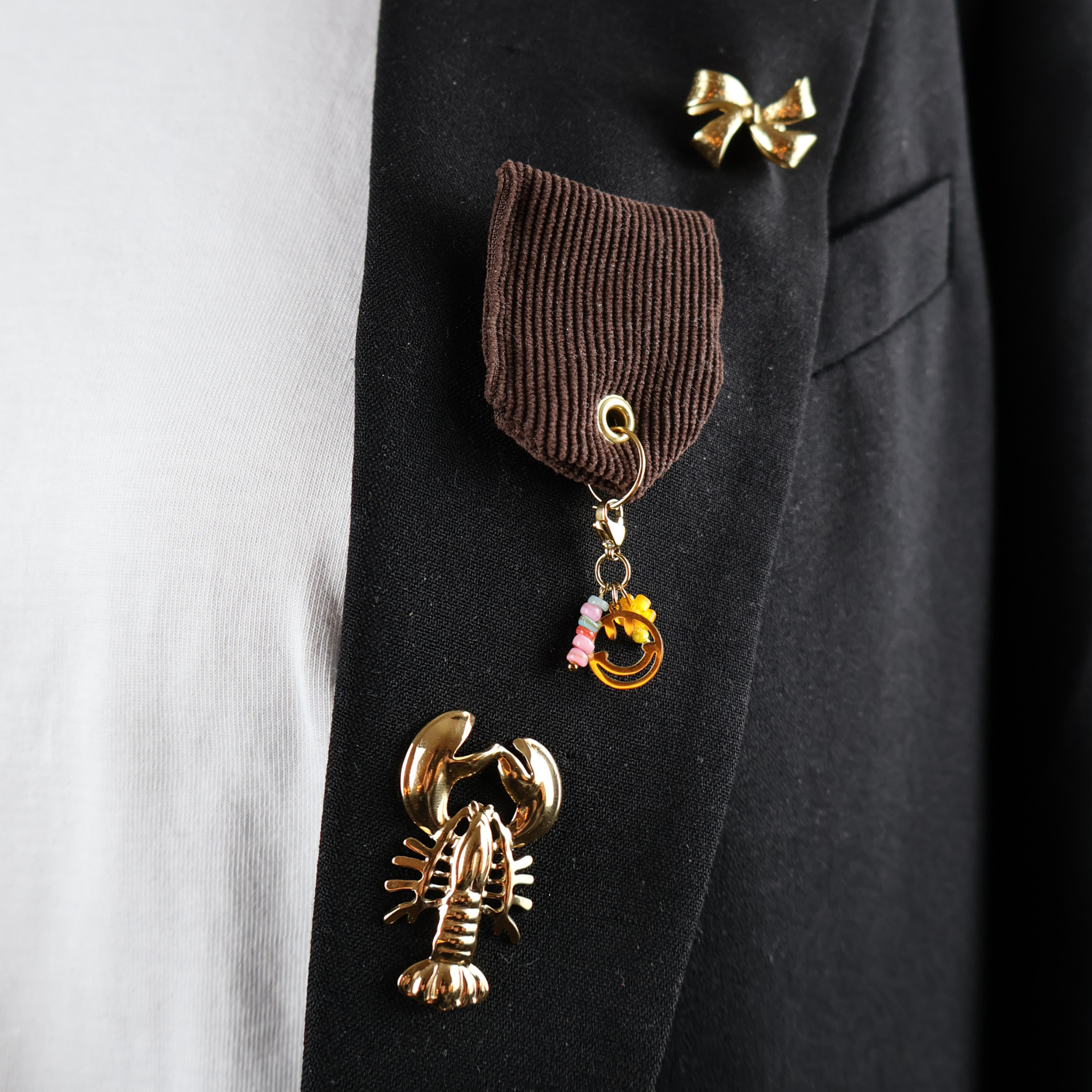 Épingle à homard en or