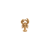 Goldene Hummer Anstecknadel