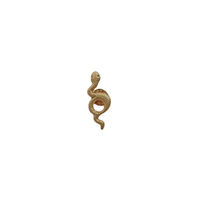 Goldene Schlangen Anstecknadel