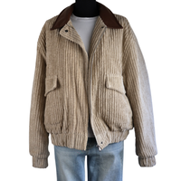 2008_bomber_jacket_coat_beige_ribbed_cotton_with_brown_imitation_leather_collar_fit
