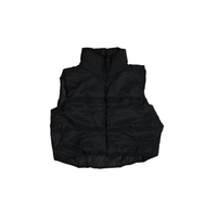 3001 bodywarmer black with zipper and pockets product

