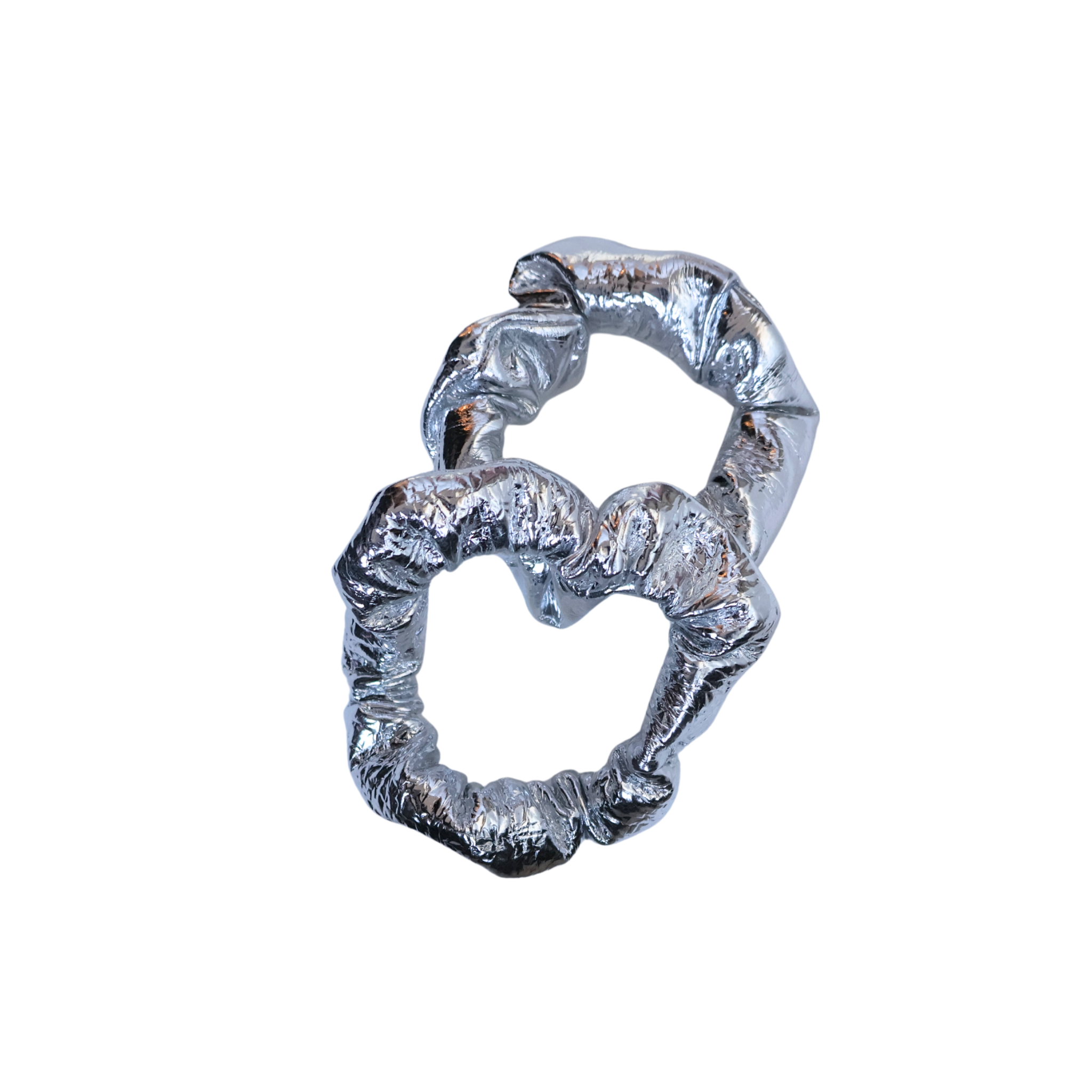 Mouwophouder stof zilver