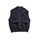 6000 brown ribbed waistcoat with buttons and pockets